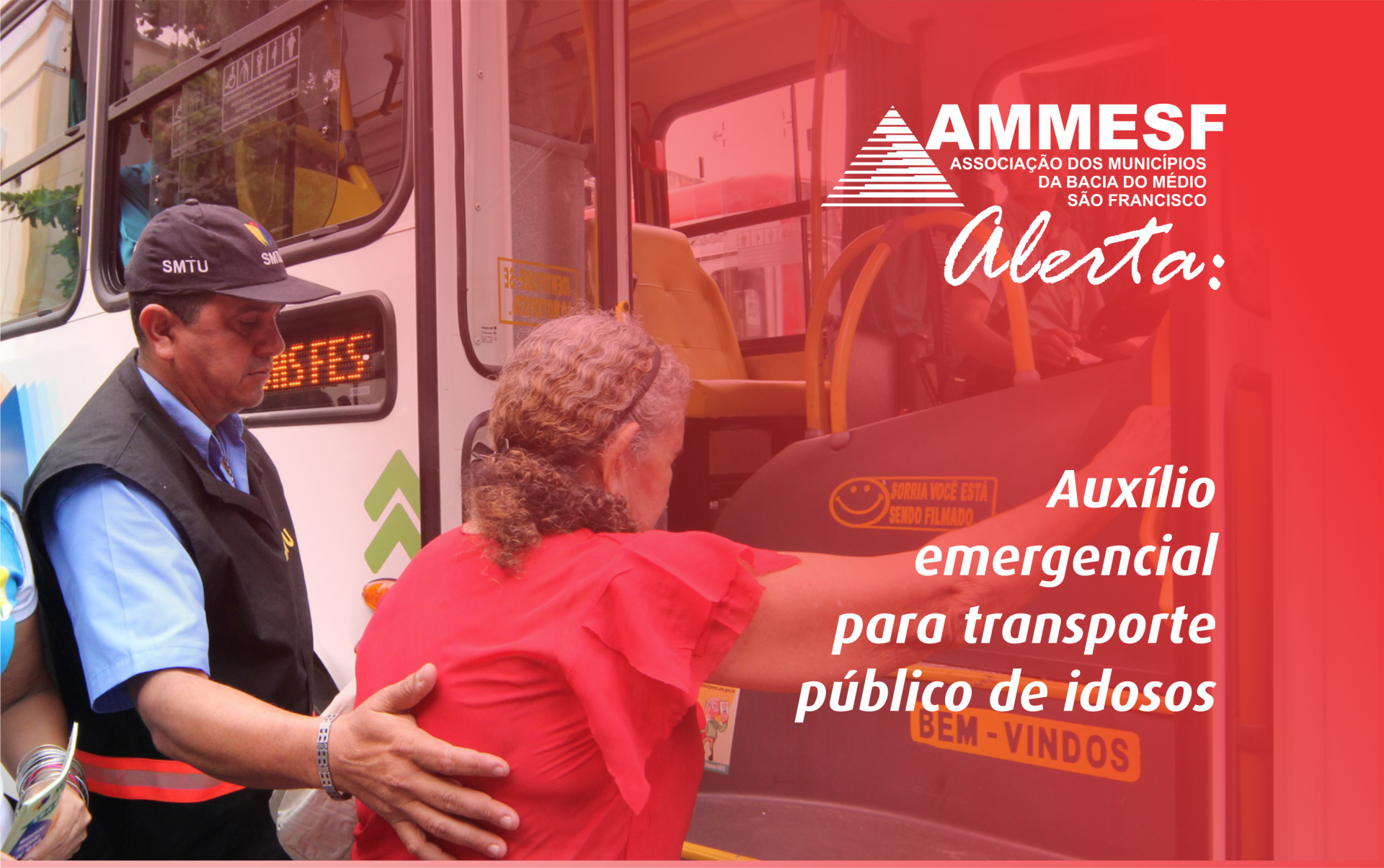 AMMESF alerta municípios sobre prazo para aderir auxílio emergencial no transporte público de idosos