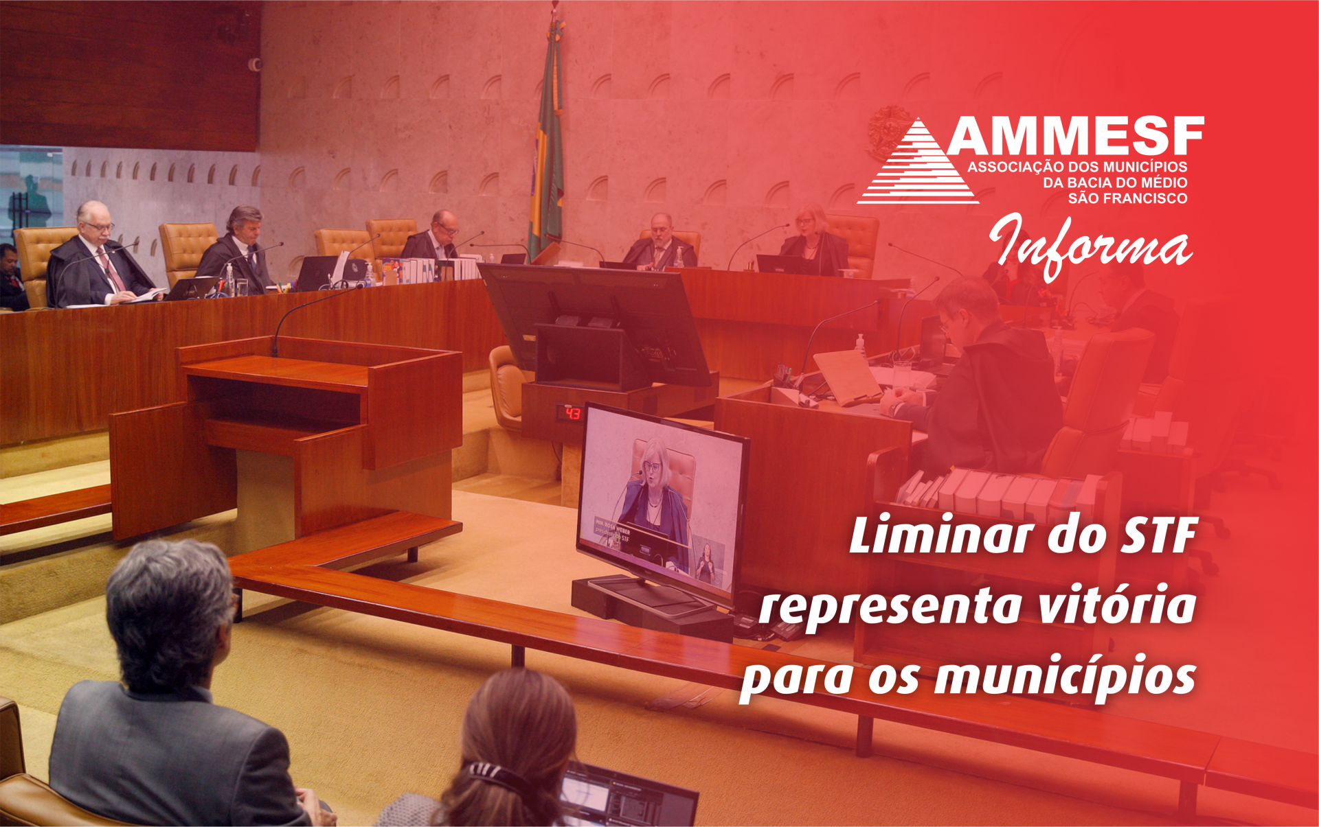 AMMESF informa: Liminar do STF representa vitória para os municípios