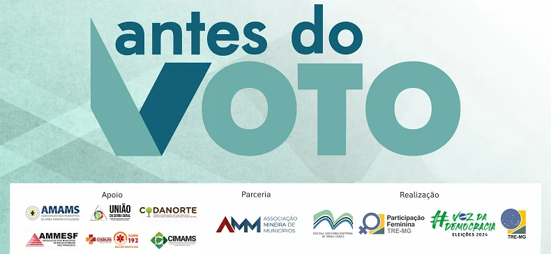 Com inscrições abertas, Projeto Antes do Voto em Montes Claros conta com a parceria da AMMESF